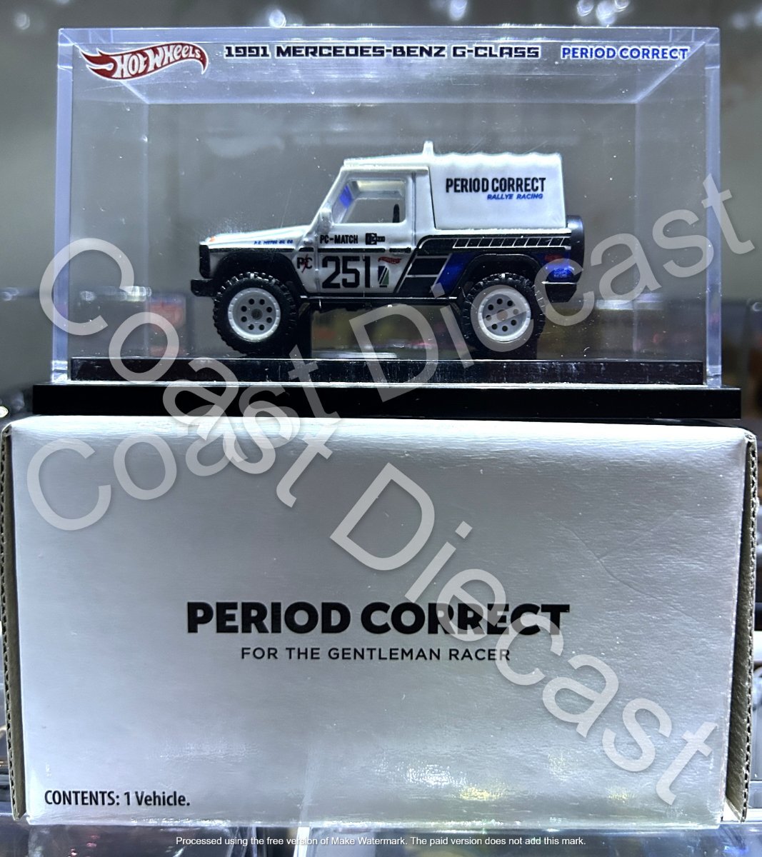 Hot Wheels X Moncler X NIGO - Mercedes-Benz Project G-Class Past
