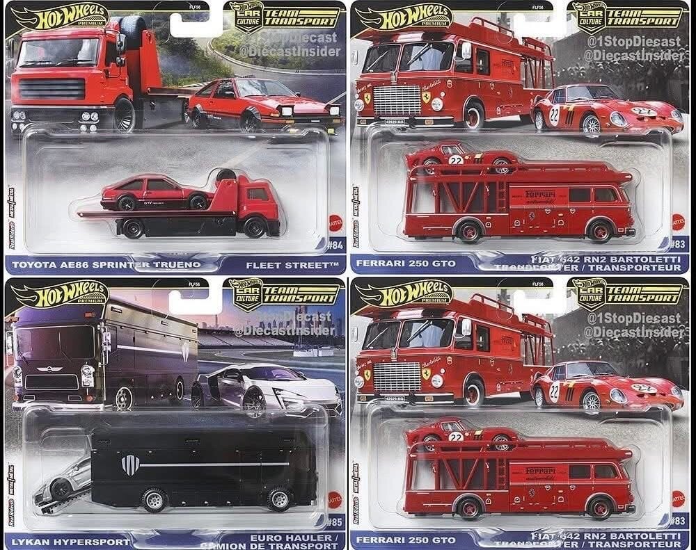 2025 CC Team Transport Mix 4 - #83-85 - HWC & Premium/Collectible