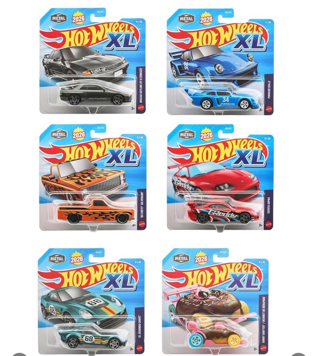 2026 HOT WHEELS XL 1:43 - Hot Wheels Mainline Cars & More - Mattel