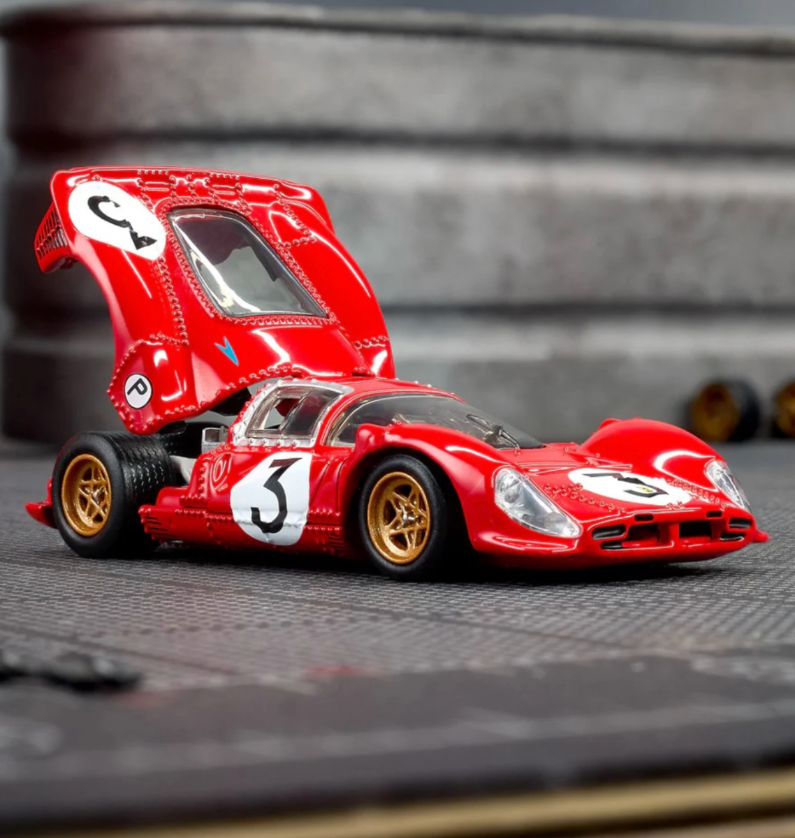 Hot Wheels Elite 64 1967 Ferrari 330 P4 - Sale Date December 4th
