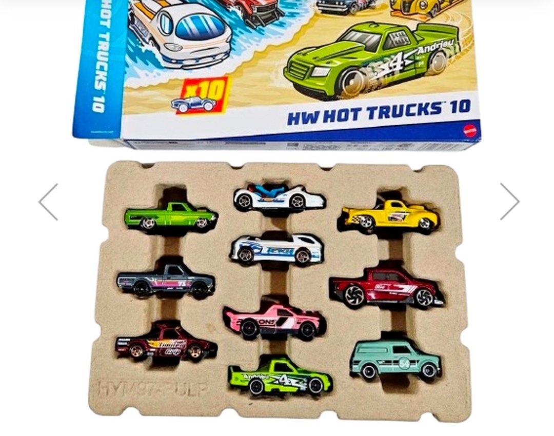 HW Hot Trucks x10 - Hot Wheels Mainline Cars & More - Mattel Creations