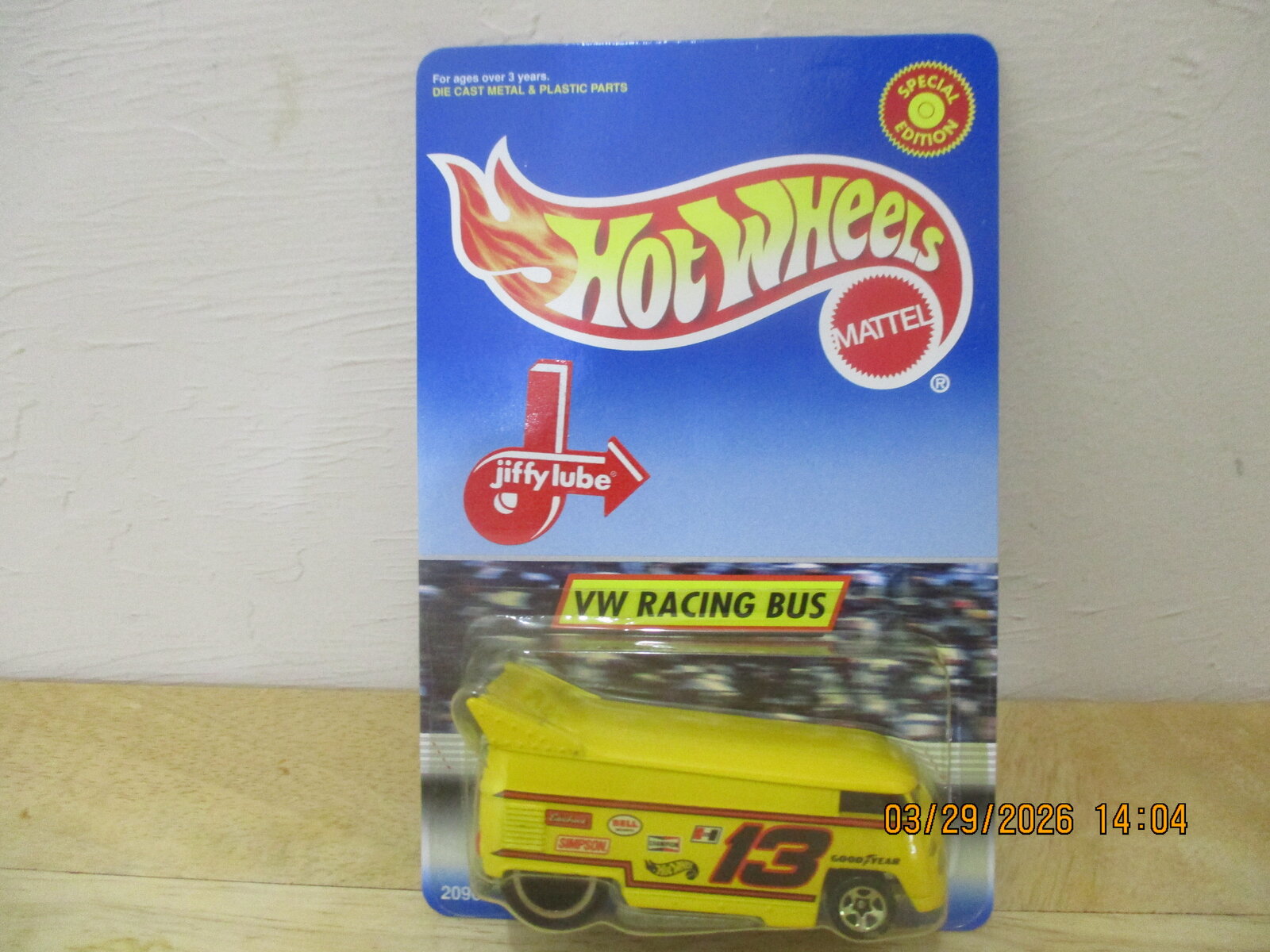 Jiffy Lube With Logo VW Racing Bus.JPG - Hot Wheels - Mattel Creations