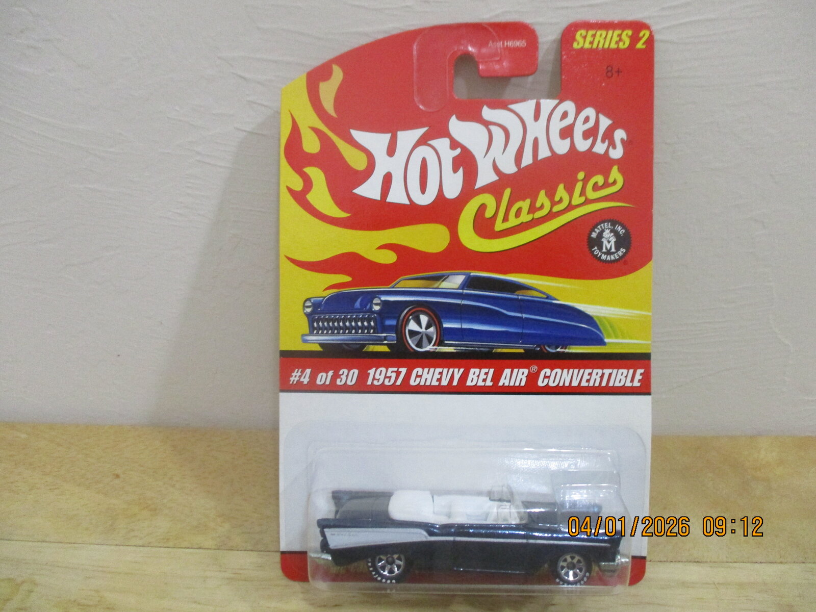 Classics Series 2 2006 RLC Rewards 1957 Chevy Bel Air Convertible