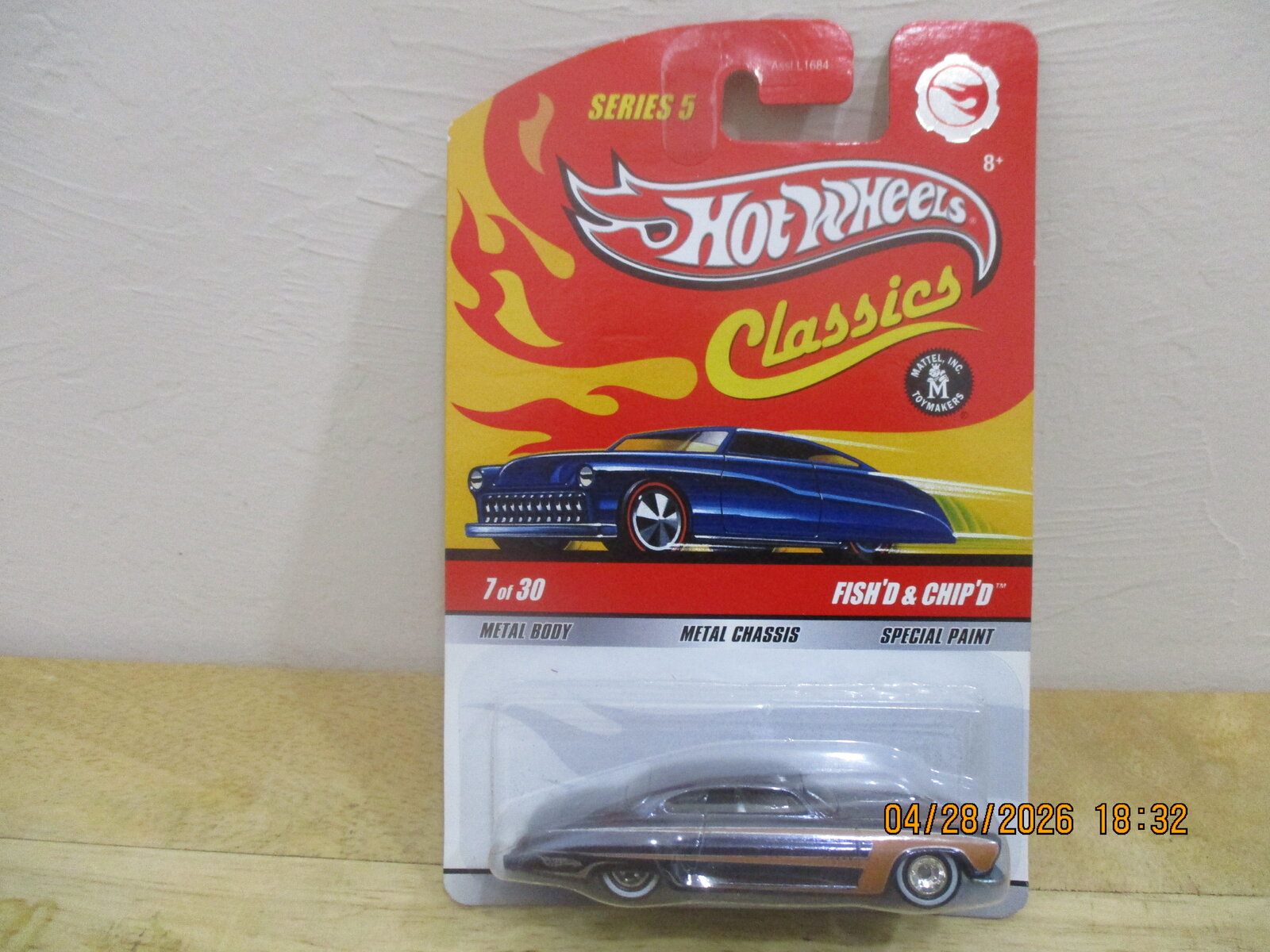Classics Series 5 Fish'd & Chip'd Black Chase 7 X 30 Front Fishd N
