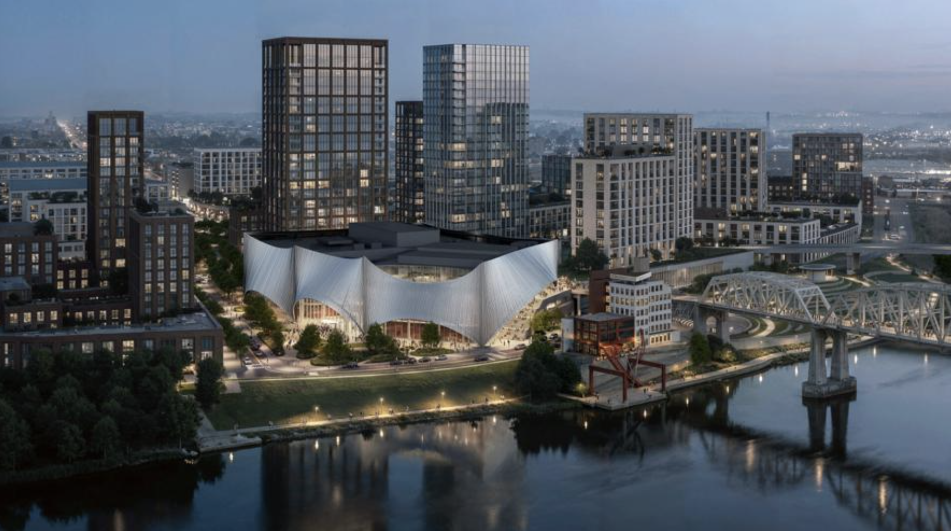 New Tennessee Performing Arts Center (TPAC), $600 million, 3,200