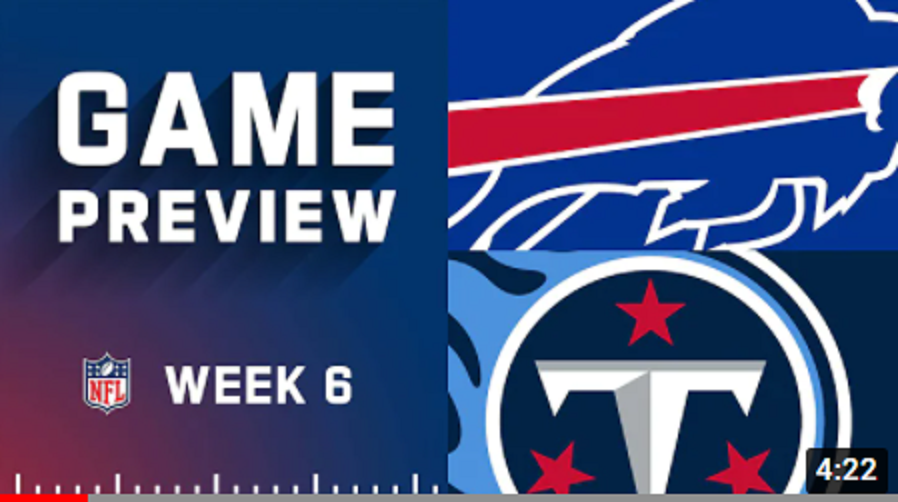 Buffalo Bills @ Tennessee Titans