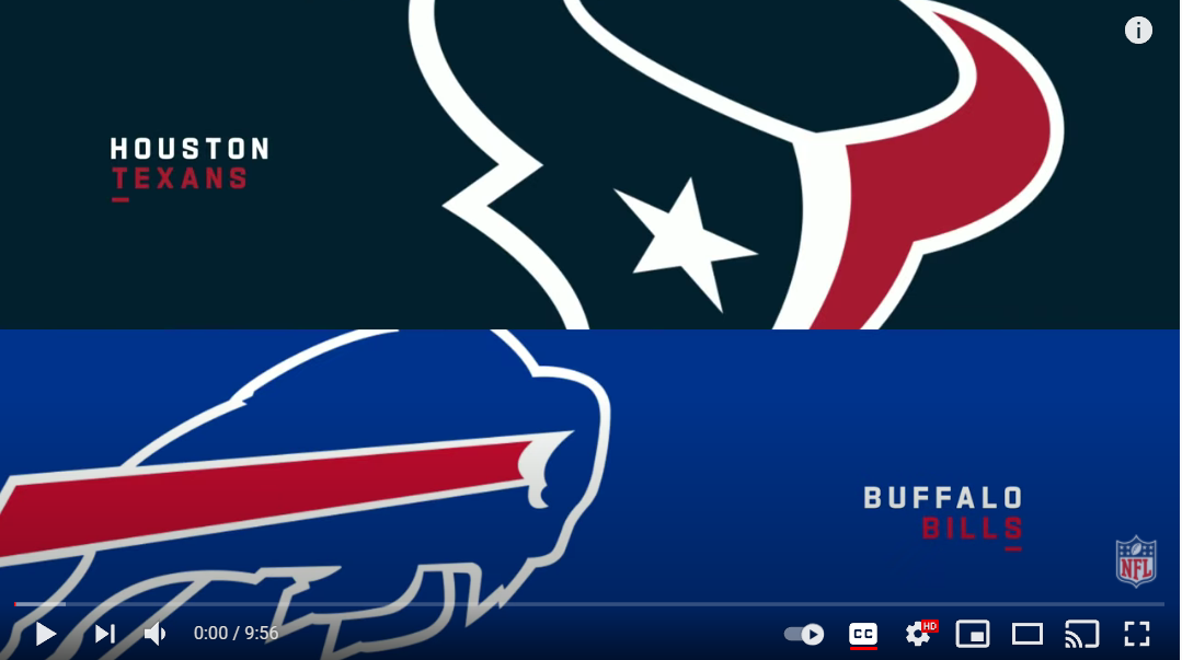 Houston Texans @ Buffalo Bills