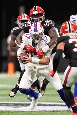 Josh Had a Rough Game As The Bills O-Line Took The Night Off.