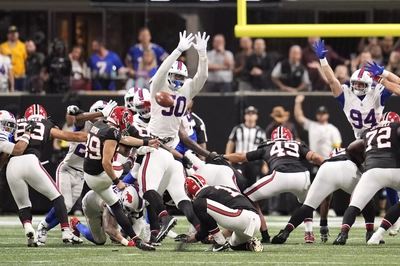 Groot Rousseau Blocked a FG Attempt at The Start of The 4th QTR.