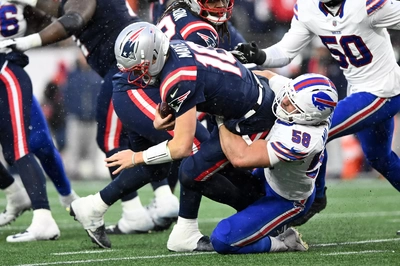 Mint Milano Registered Two Sacks of Maye. This Was One in The 3rd Quarter.