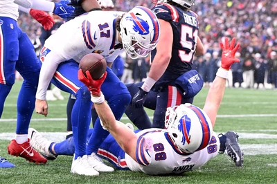 Josh Allen Chews Out Dawson Knox For Scoring a TD... Just Kidding