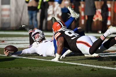 Josh Saved a Safety With His Awareness of The Goal Line. Why Miles Garrett Was Gifted 1/2 a Sack is Bogus.