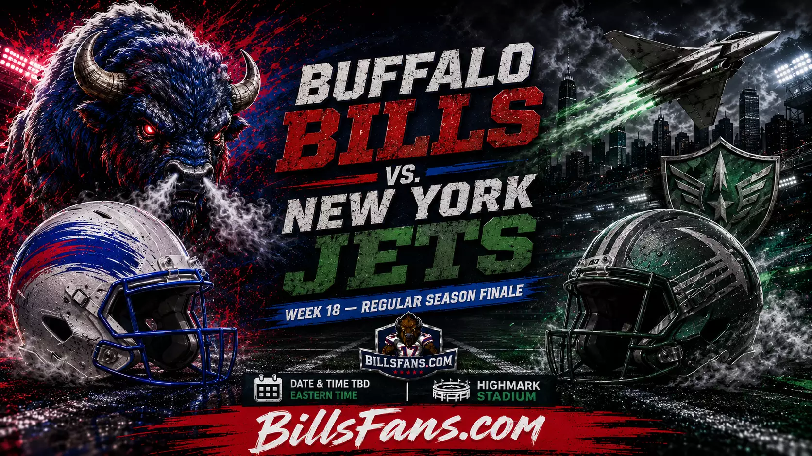 Buffalo Bills vs. New York Jets — 2026 Week 18 Date & Time TBD