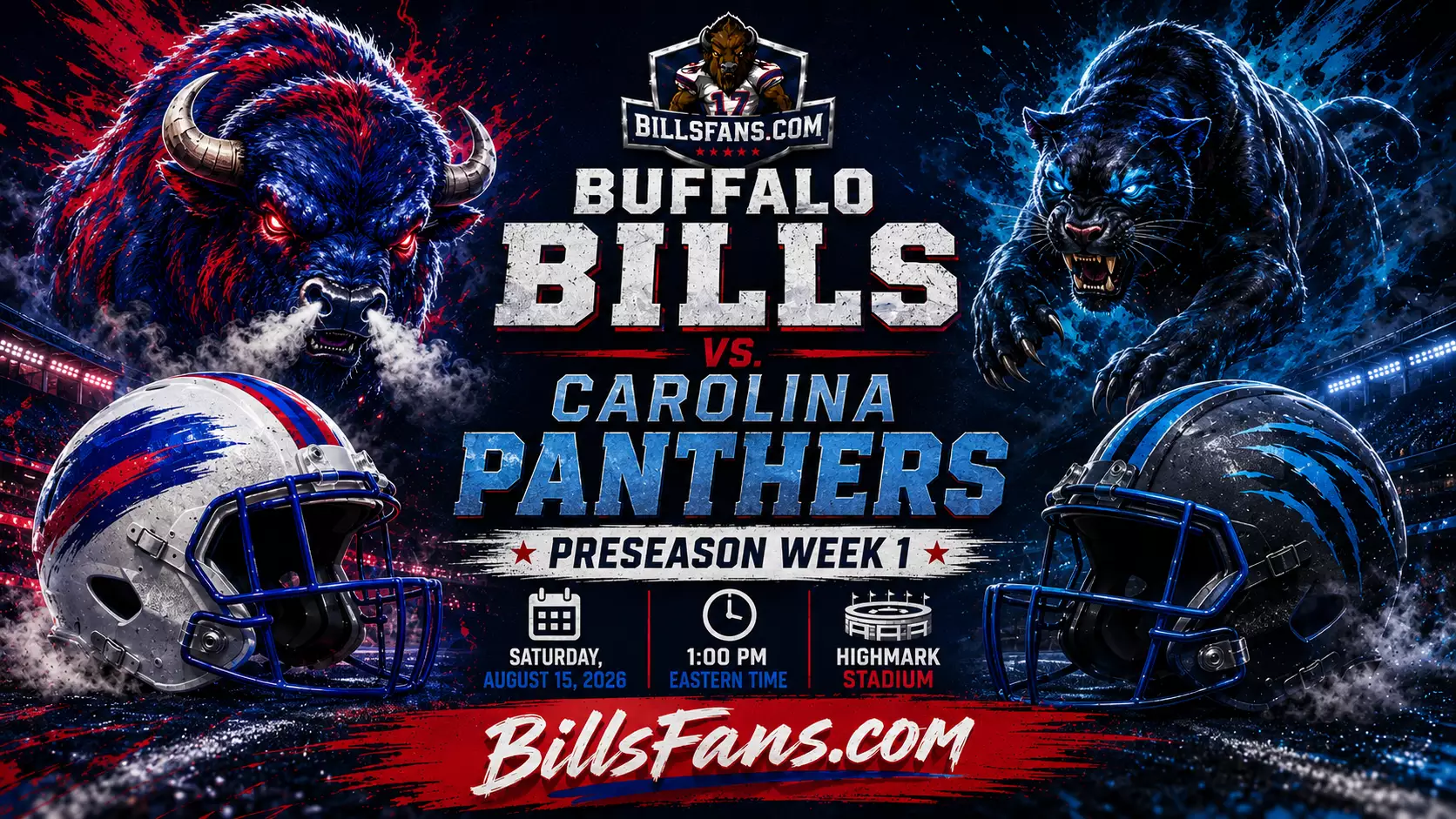 Buffalo Bills vs. Carolina Panthers — 2026 Preseason Week 1