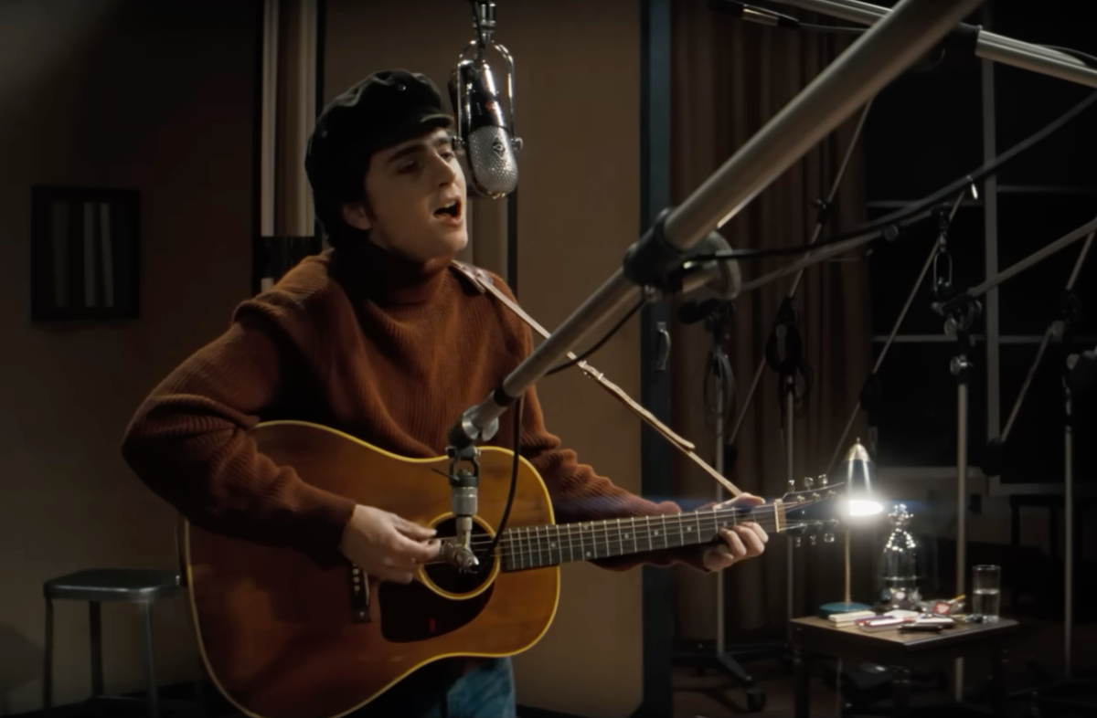 Watch Timothée Chalamet sing Bob Dylan classics in 'A Complete Unknown ...