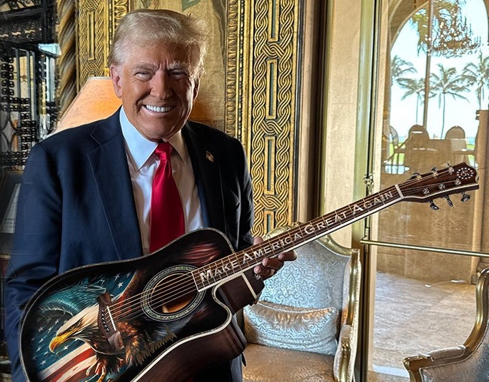 Trump Guitars Struck With Cease-and-desist From Gibson Over Lookalike ...