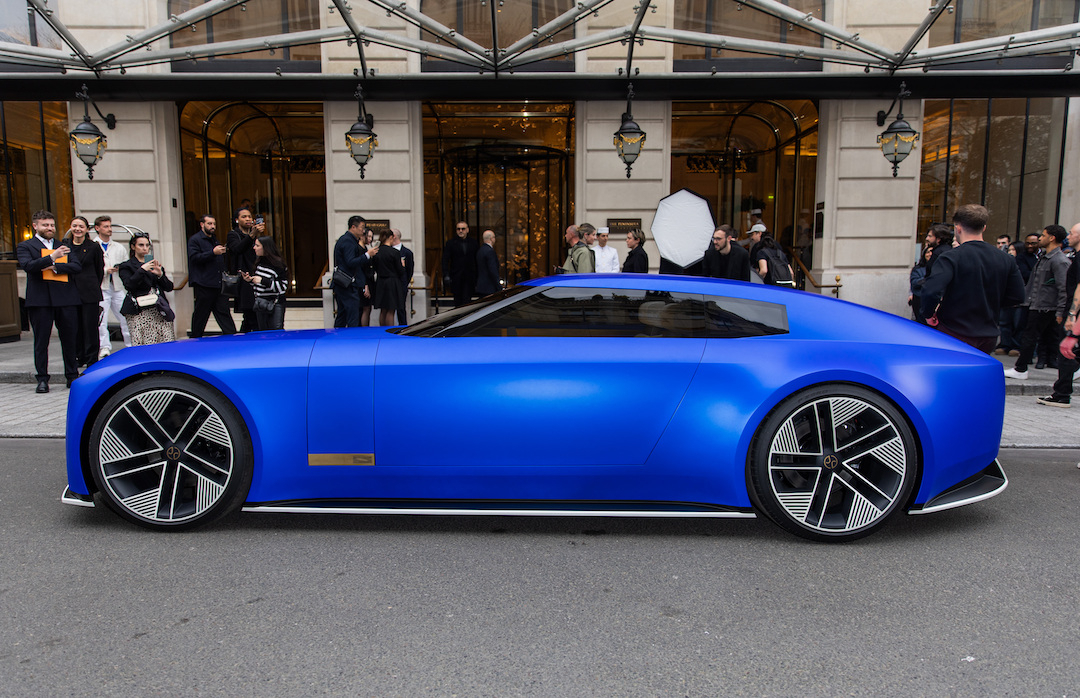 Jaguar sent out its own supermodel—a post-rebrand concept EV—to Paris ...