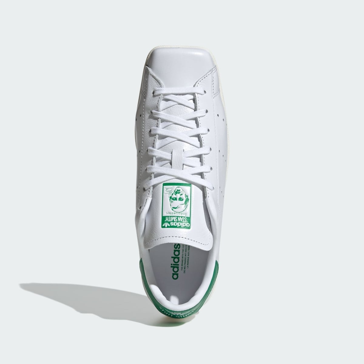 Adidas gives its famously all-rounder Stan Smith sneakers a square toe