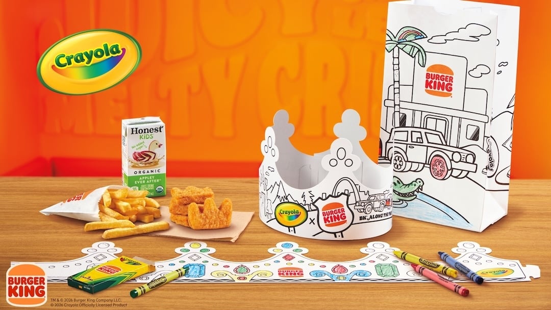 Burger King puts discontinued fan-favorite back on the throne with a Crayola twist