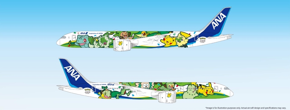 Pokémon nostalgia takes to the skies with ANA's new 'Red' and 'Green' jets