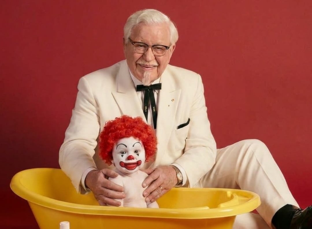 KFC recreates Messi & Yamal’s viral photo to serve McDonald’s extra salt for World Cup