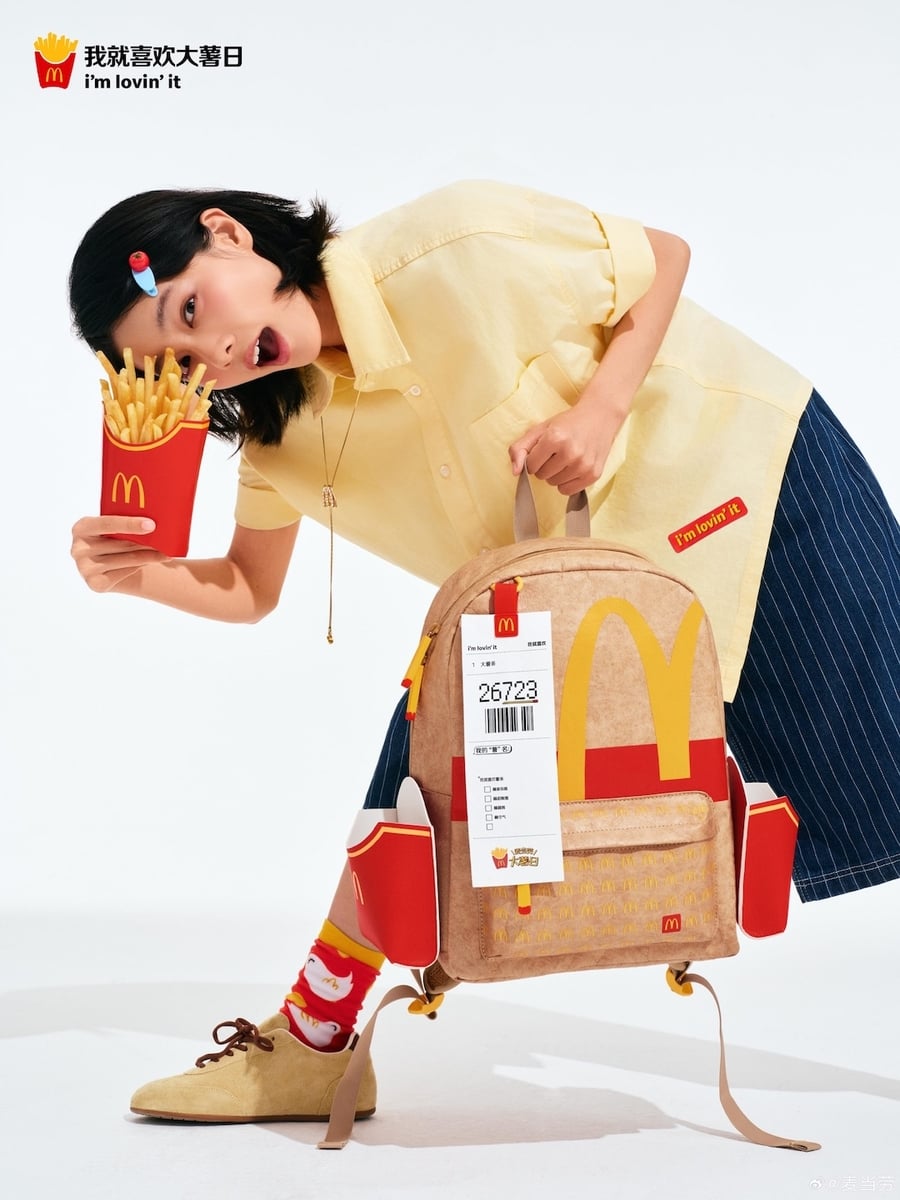 McDonald’s serves up fries backpack that packs more than lunch
