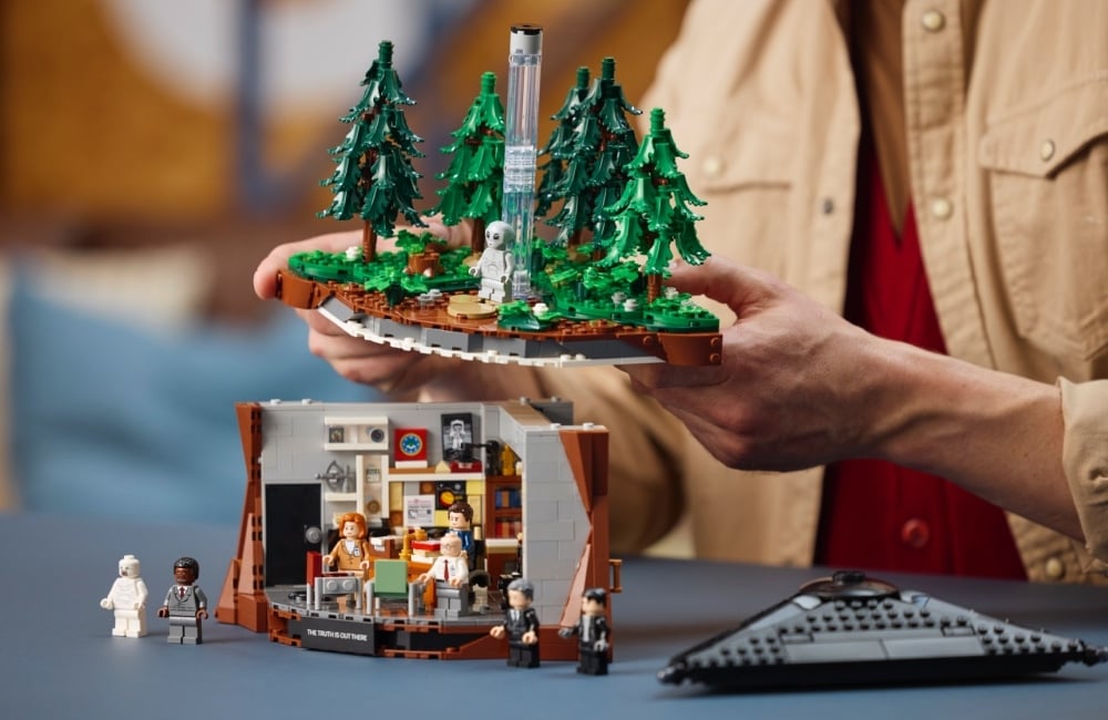 LEGO reopens 'The X-Files' with Gillian Anderson—and a 1,478-piece collector's set packed with Easter eggs