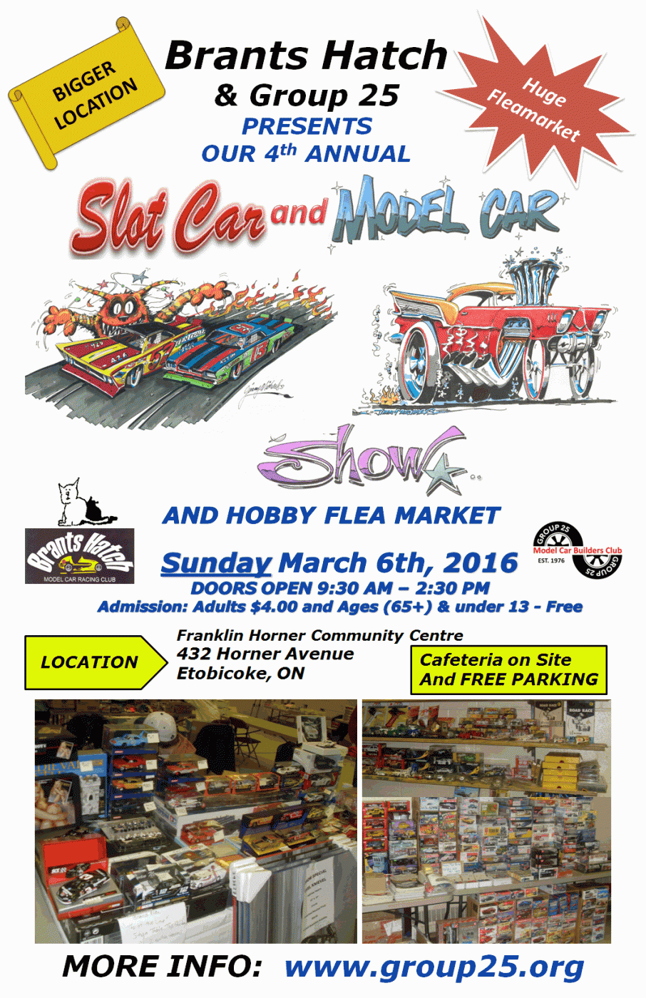 Group 25 Slot Car and Model Car Show in Toronto