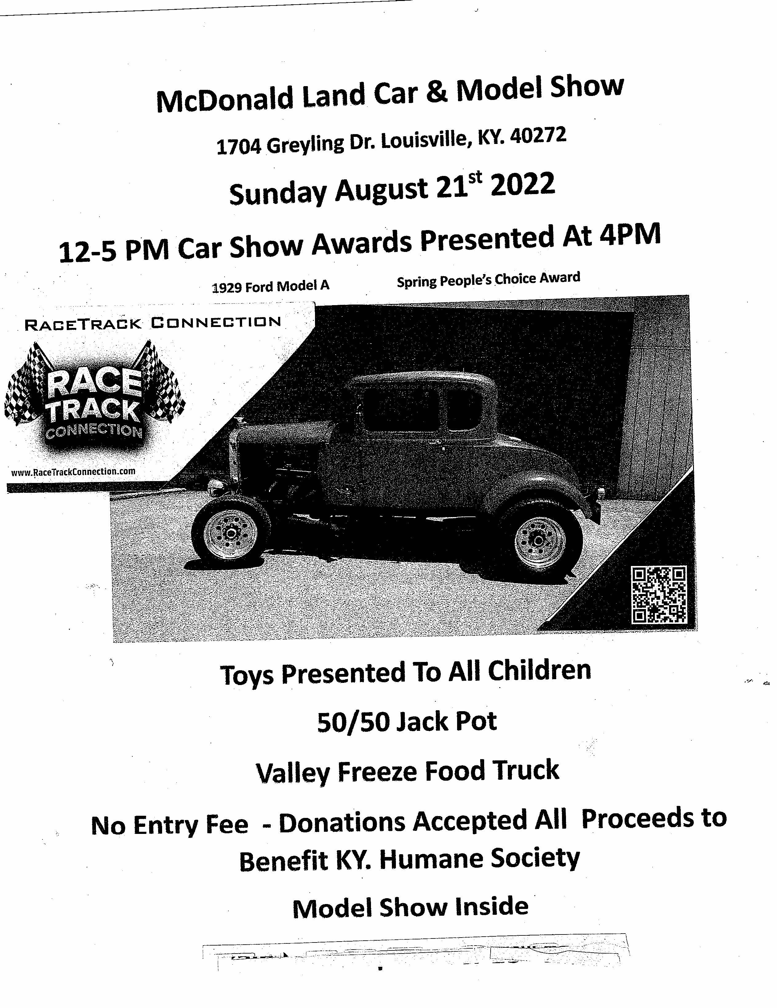 McDonald Land Car & Model Show