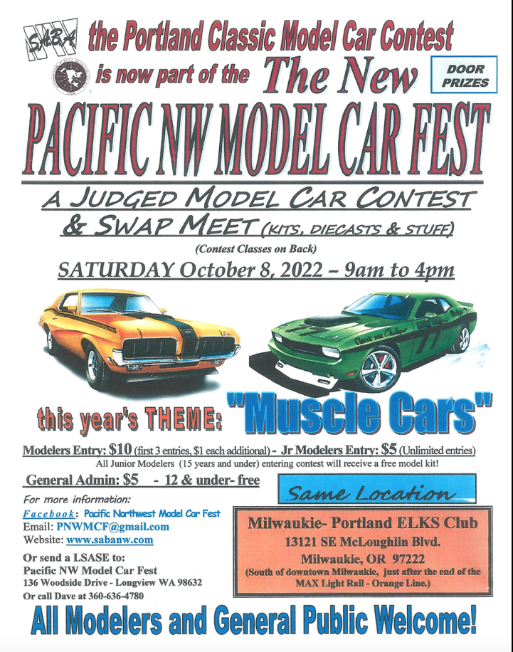 The New Pacific NW Model Car Fest