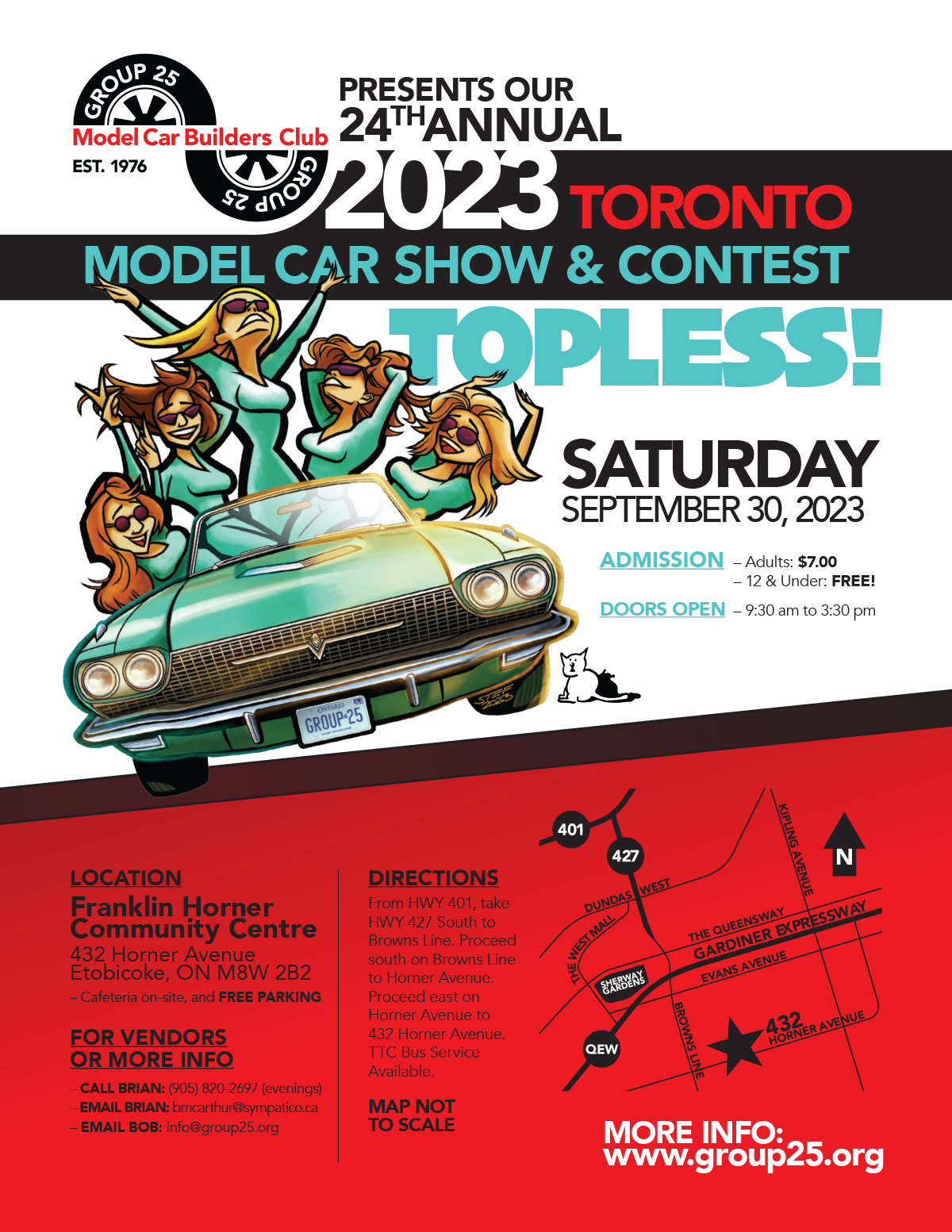 2023 TORONTO MODEL CAR SHOW & CONTEST