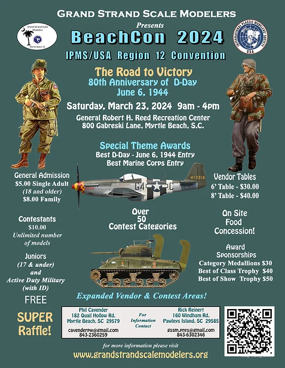 model show and contest: military, auto, ships, sci fi, etc.