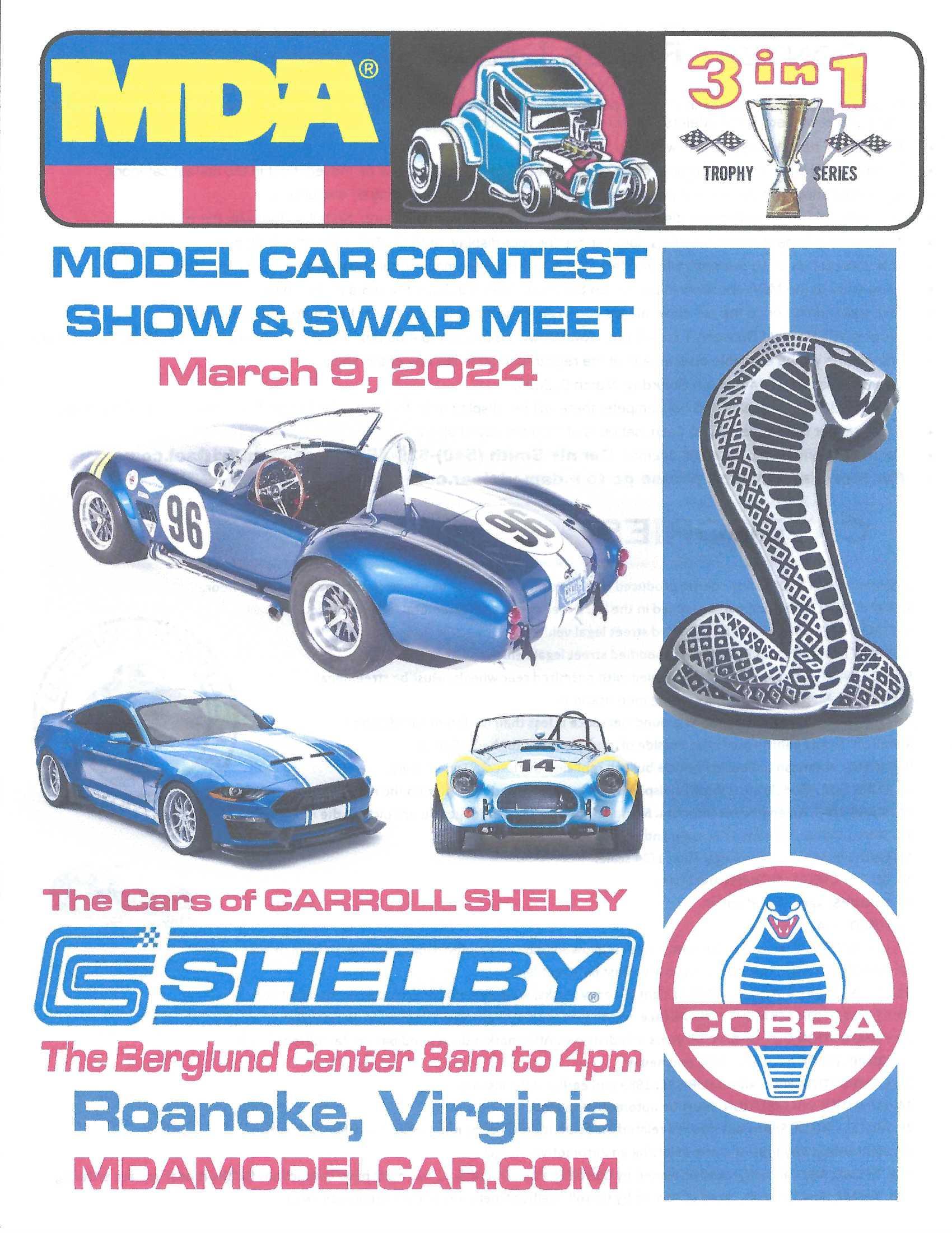 MDA  Model Car Contest and Swap Meet