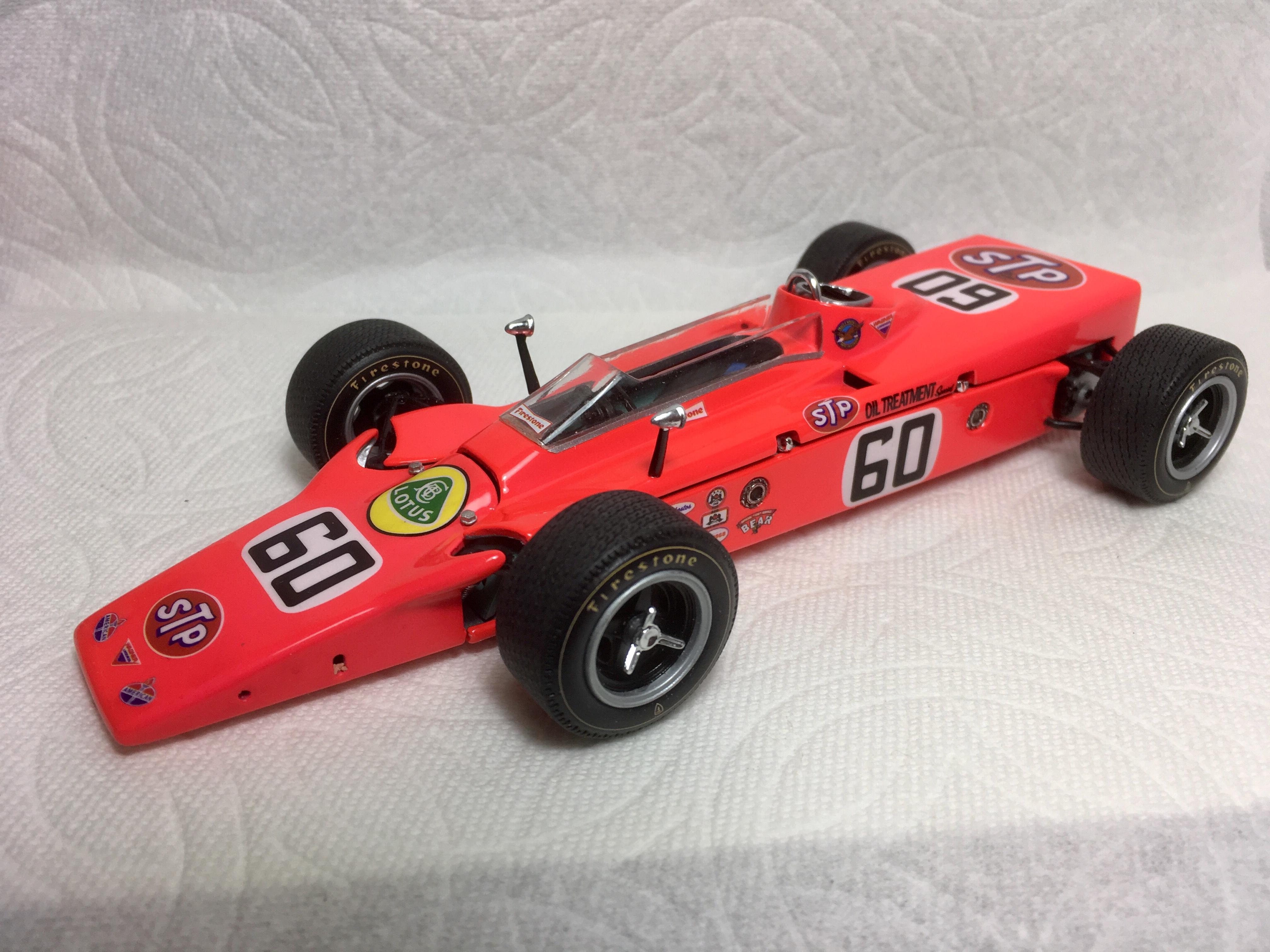 1968 Lotus 56 STP Turbine Indy Car MPC 1/25 - Other Racing: Road