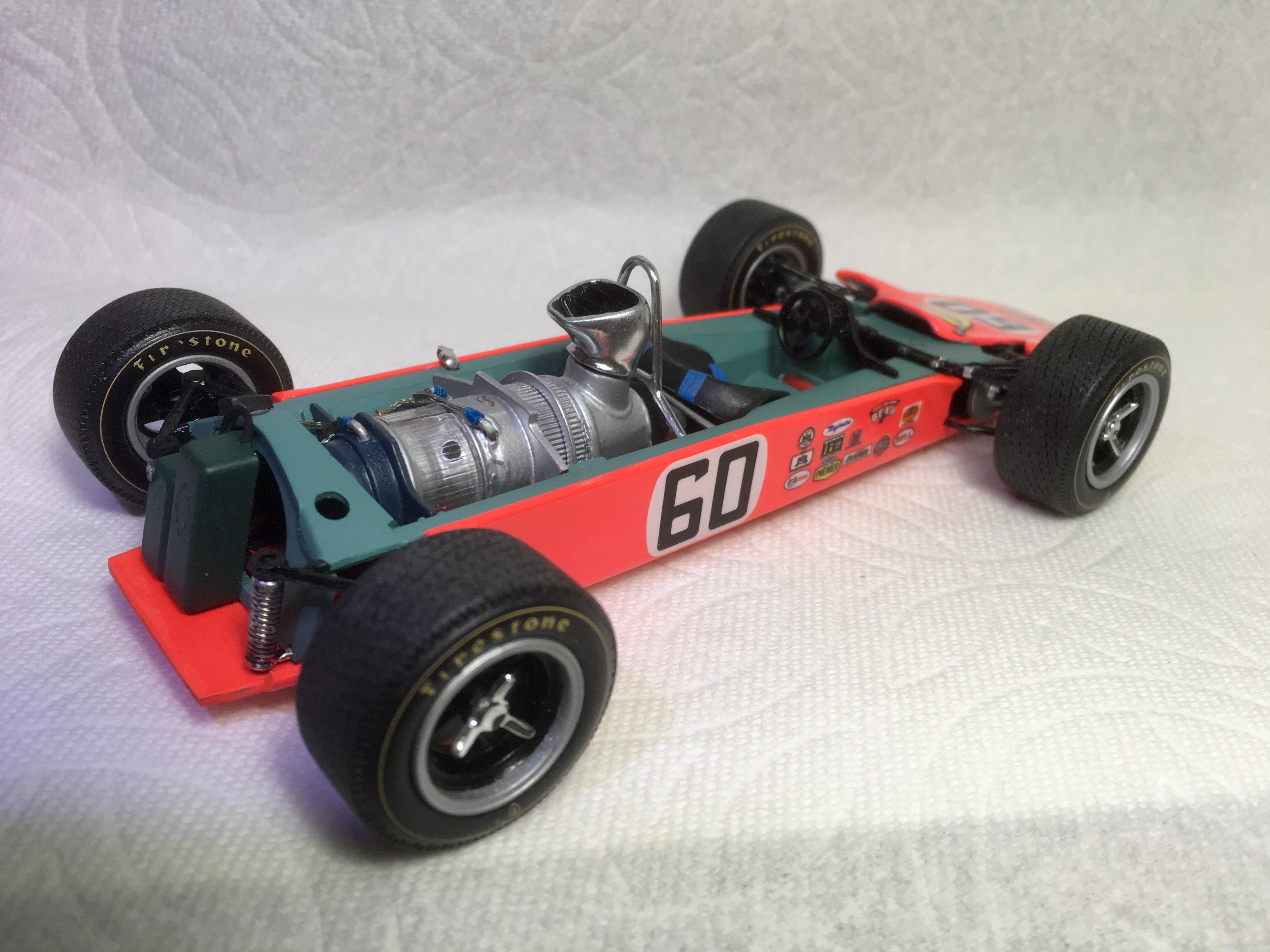 1968 Lotus 56 STP Turbine Indy Car MPC 1/25 - Other Racing: Road