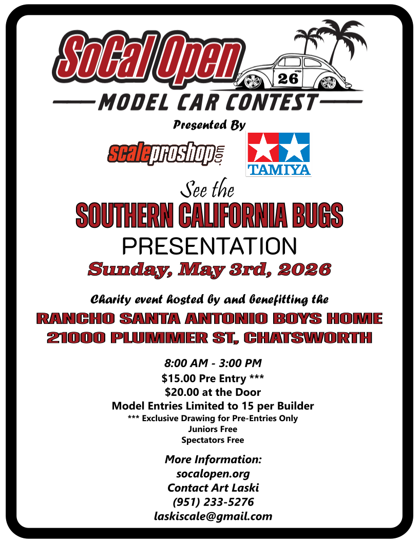 So Cal Open Model Car Contest