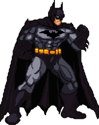 Batman HD (UPSCALE + SHADED) - DC Comics - AK1 MUGEN Community